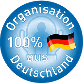 Organisation 100 % aus Deutschland