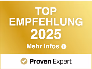 Top Empfehlung 2025 ProvenExpert